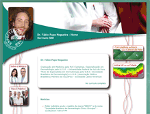 Tablet Screenshot of fabiopuponogueira.dermatosbd.org.br