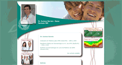 Desktop Screenshot of gustavobarreto.dermatosbd.org.br