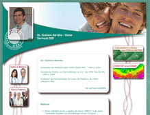 Tablet Screenshot of gustavobarreto.dermatosbd.org.br